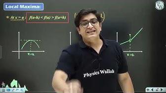 'Video thumbnail for Application of Derivative by Sachin Sir physics Wallah class 12th L8#physicswallah#nothingphone1'