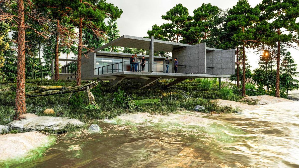 'Video thumbnail for Modern House on Beach Lumion 11 | House on Beach Lumion 11 | Ammar Khan'