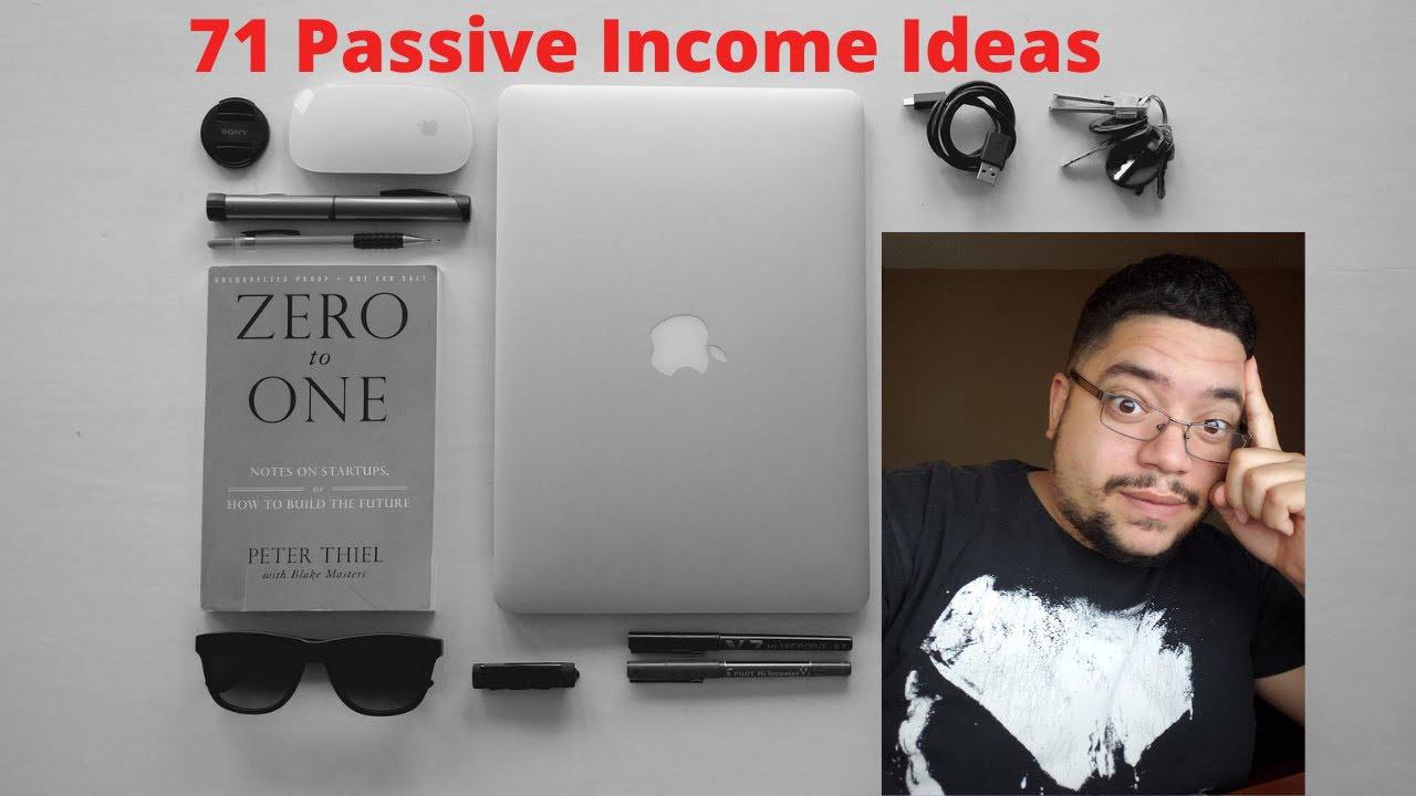 'Video thumbnail for 71 Passive Income Ideas To Stop Trading Time For Money'