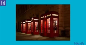 Cabines telefônicas em Londres