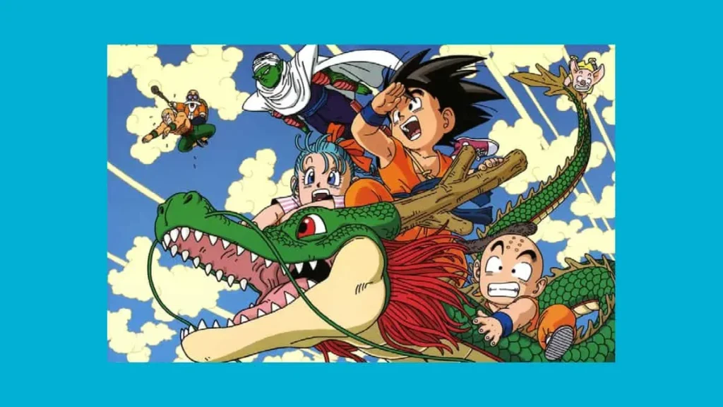 Dragon Ball um entre os mais famosos exemplos de anime Shounen