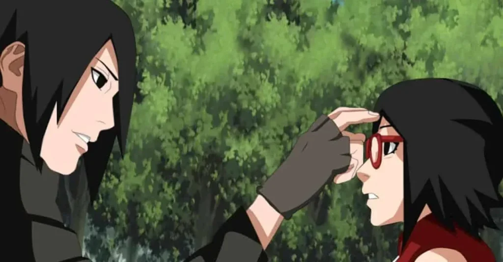 Sasuke deixa Sarada mais uma vez