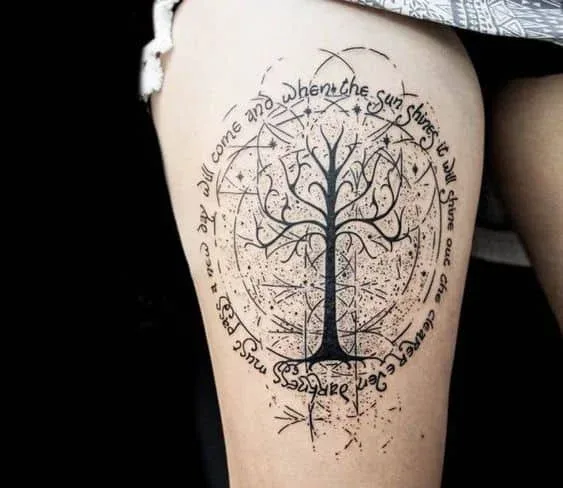 Tatuagem Senhor dos Anéis