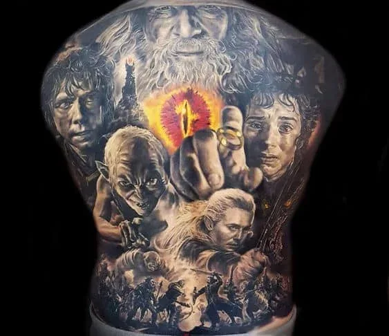 Tatuagem Senhor dos Anéis