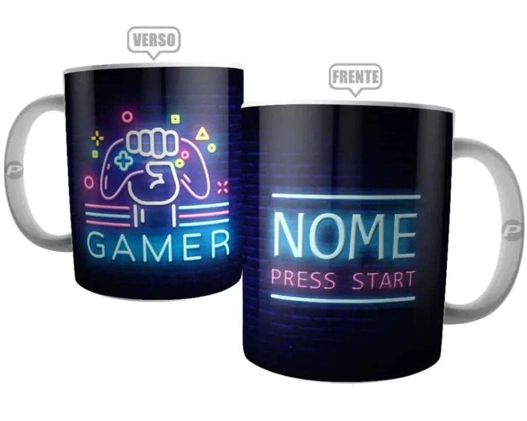 Caneca gamer