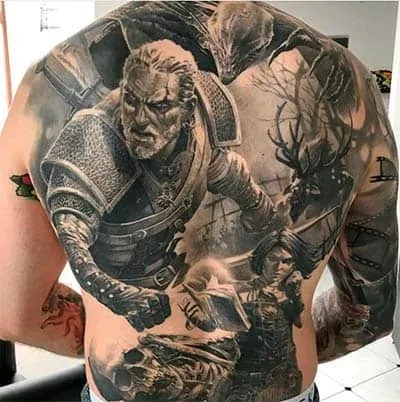 Tatuagem The Witcher