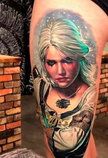 Tatuagem The Witcher