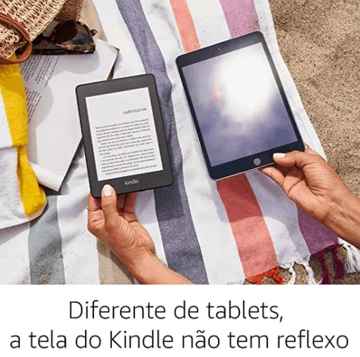 Kindle: Leia sem reflexos na tela