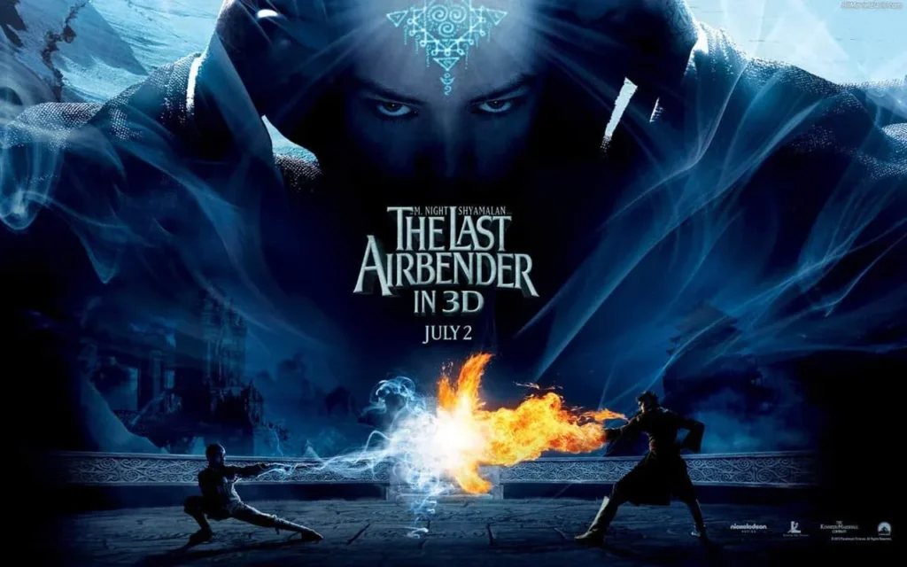 O último mestre do ar, adaptação do desenho “Avatar”