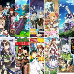 Top 10 Isekai em que o protagonista entra em um mundo de fantasia virtual VRMMORPG. — Apenas um Fã de Animes Isekai.