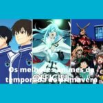 Top 3 animes da temporada de primavera de 2021