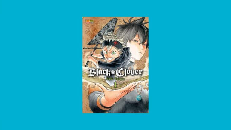 capa do 01º volume do mangá de Black Clover