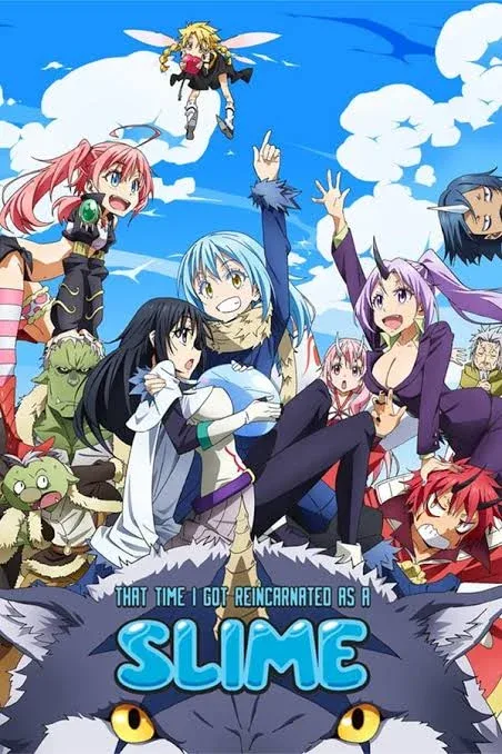 Tensura 'a história daquela época em que reencarnei como um slime'.