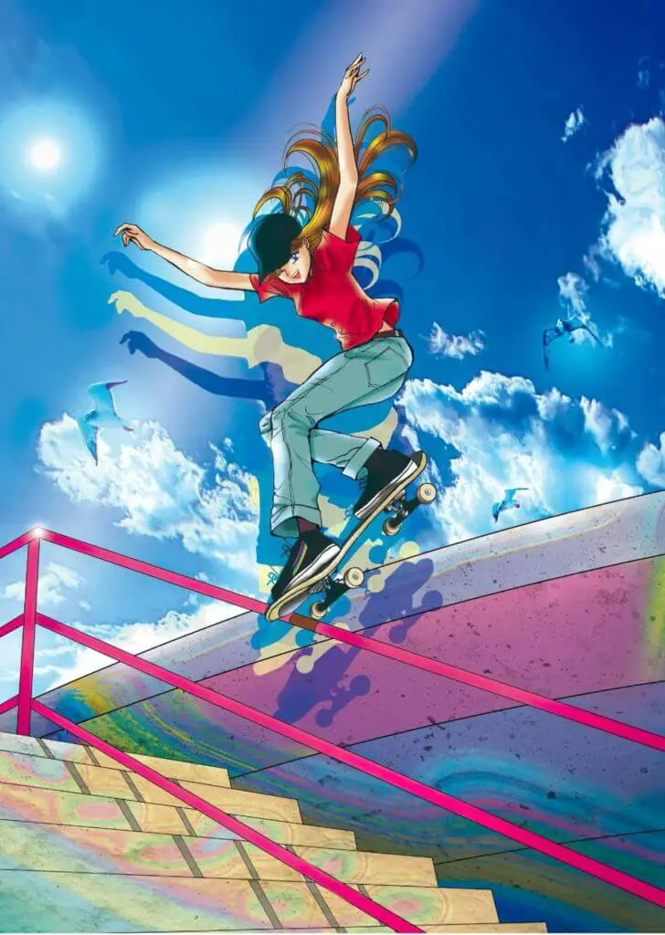 Naoko Takeuchi - Skate