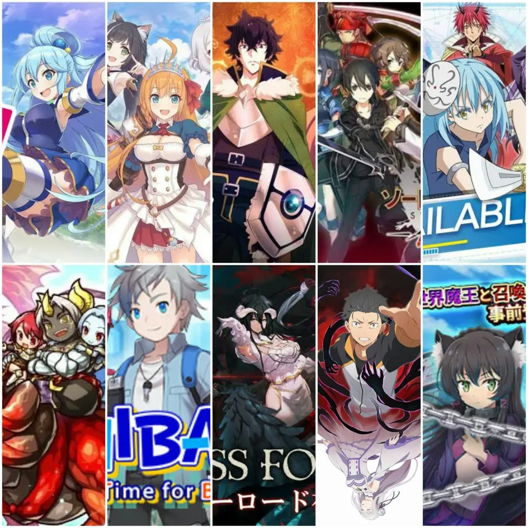 Top 10 jogos Android & IOS baseados em animes isekai. — Apenas um Fã de Animes Isekai.