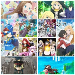 Top 10 Animes Isekai com protagonista Feminina