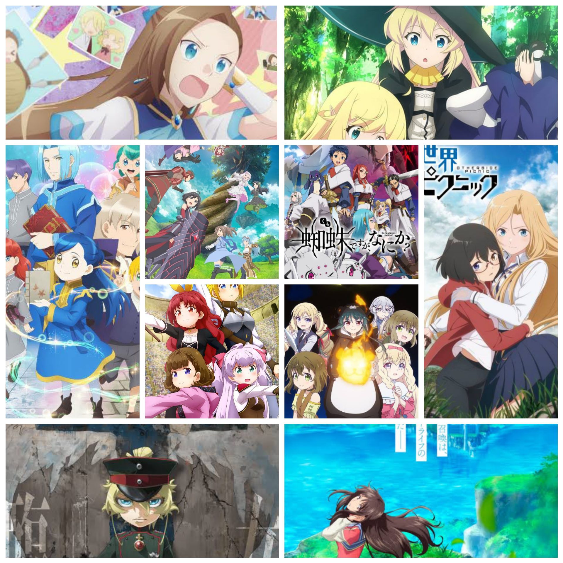 Top 10 apenas um fã de animes isekai.
