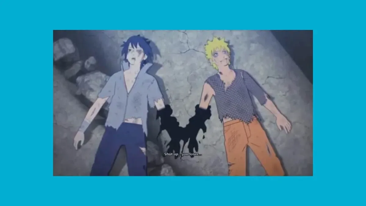 Por que o Sasuke só tem um braço em Boruto?