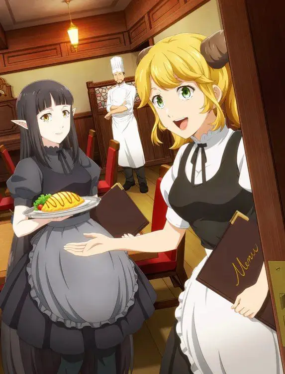 Anime Isekai de gastronomia.