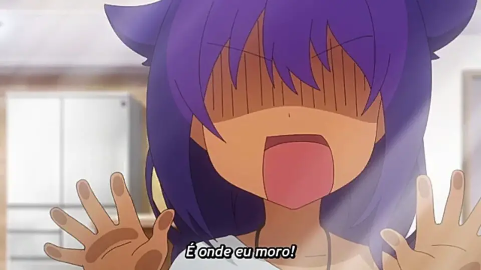 Cena do anime isekai 'Jahy-sama wa kujikenai'