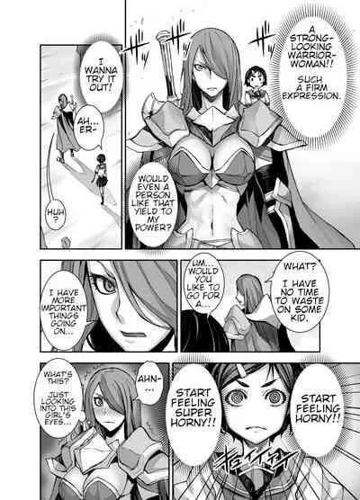 Cena do mangá 'Isekai futanari tensei'.