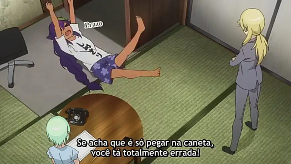 Cena do episódio 4 de 'Jahy-sama wa kujikenai'.