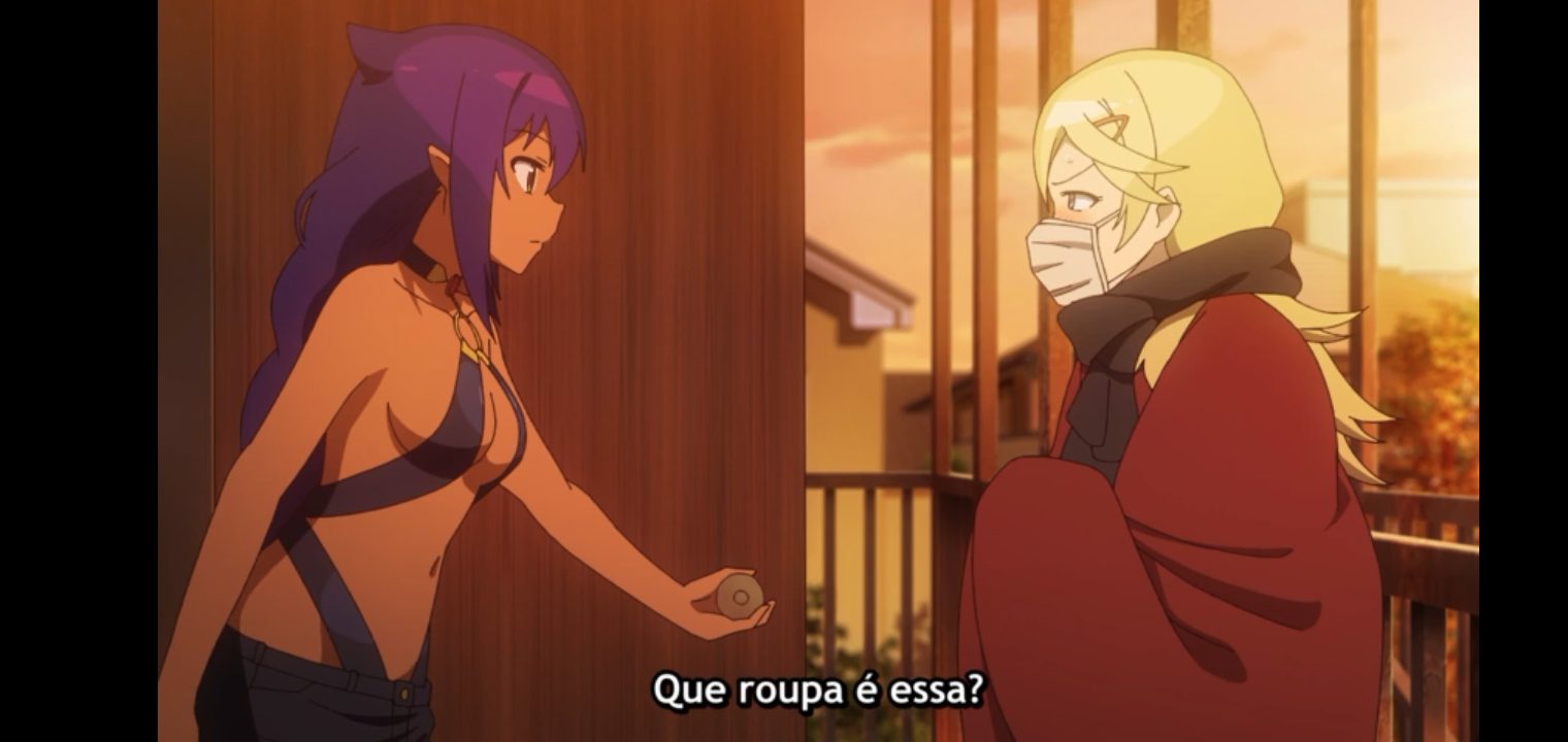 Cena episódio 5 de Jahy-sama wa kujikenai.