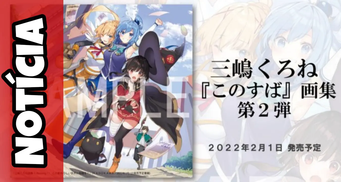 ‘Konosuba’ terá novo Art Book em 2022 — Apenas um fã de animes isekai