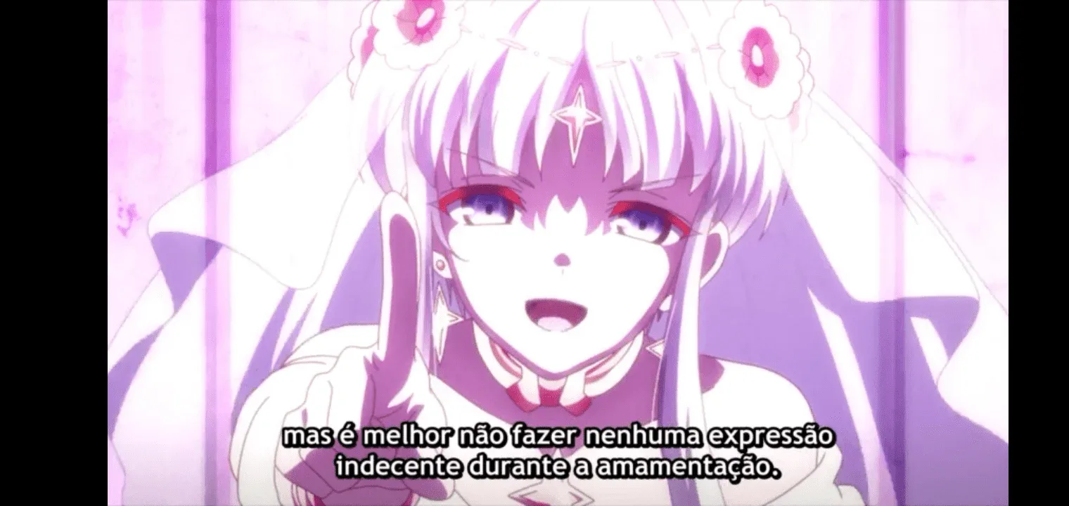 Cena do episódio 2 de Sekai Saikou no Ansatsusha