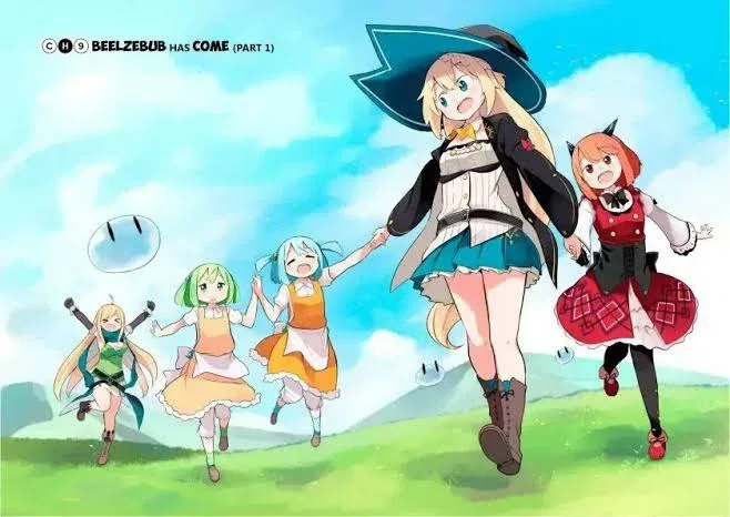 Anime Isekai da protagonista que ficou overpower matando slimes.