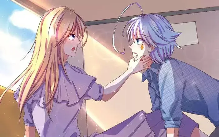 Webtoon isekai de protagonista reencarnando como slime.