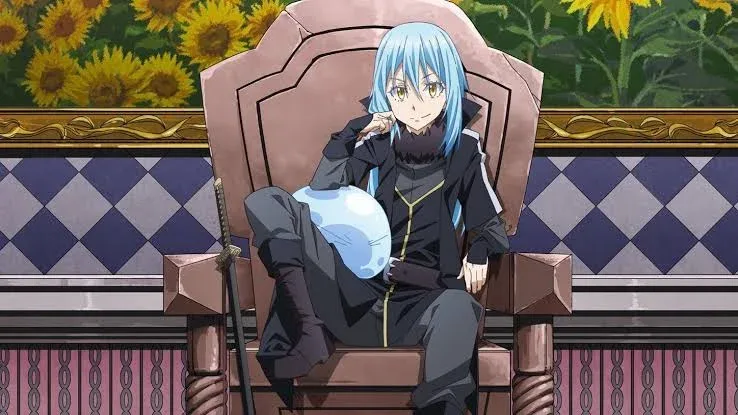 Anime Isekai tensei com protagonista reencarnando como um slime.