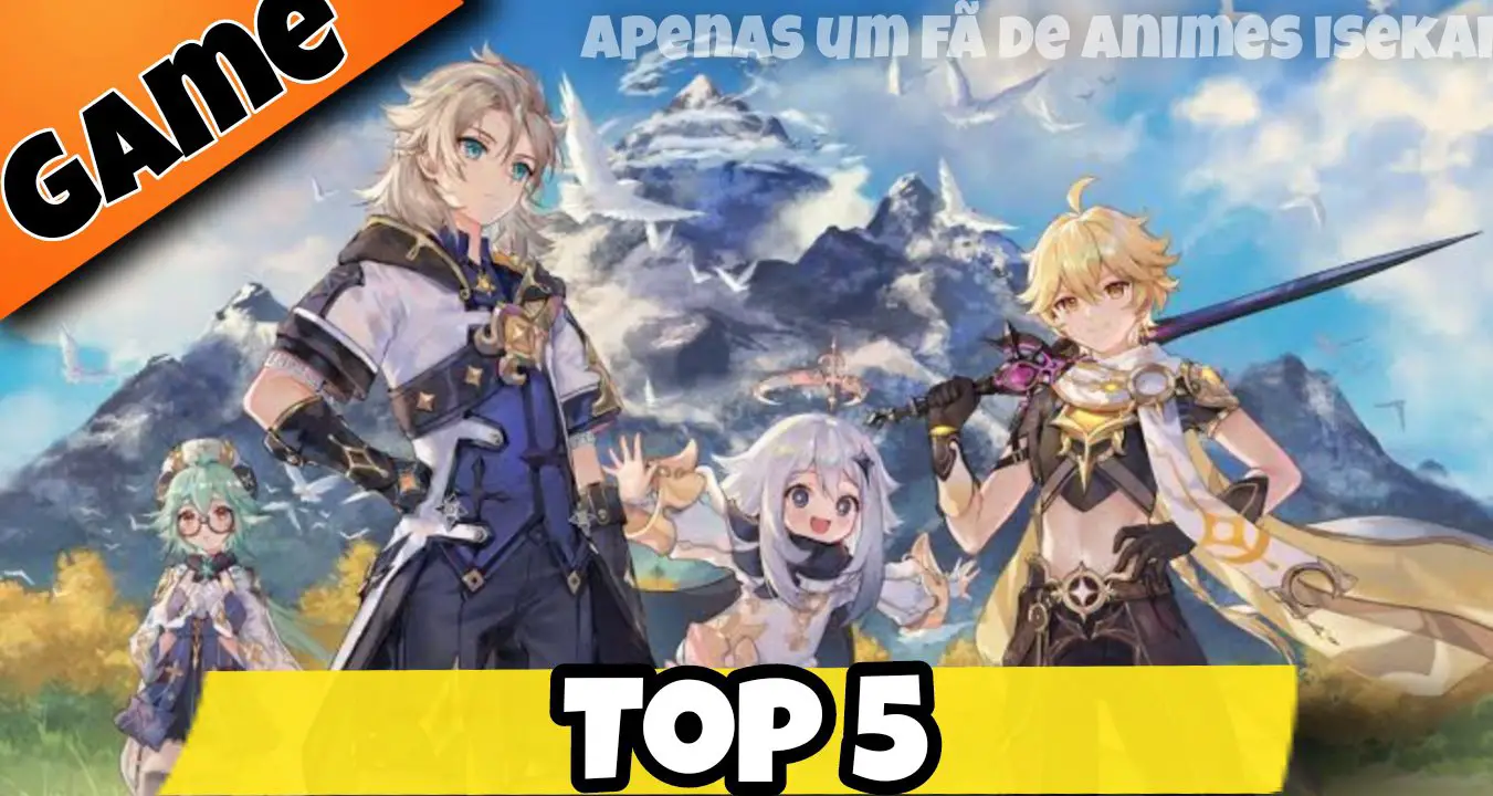 Top 5 — Games | Apenas um fã de animes isekai