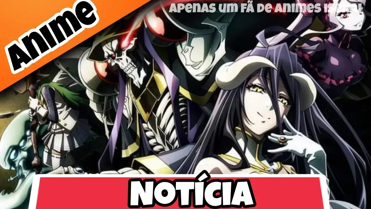 Divulgado novo visual e vídeo promocional para a 4° temporada de “Overlord” — Apenas um fã de animes isekai