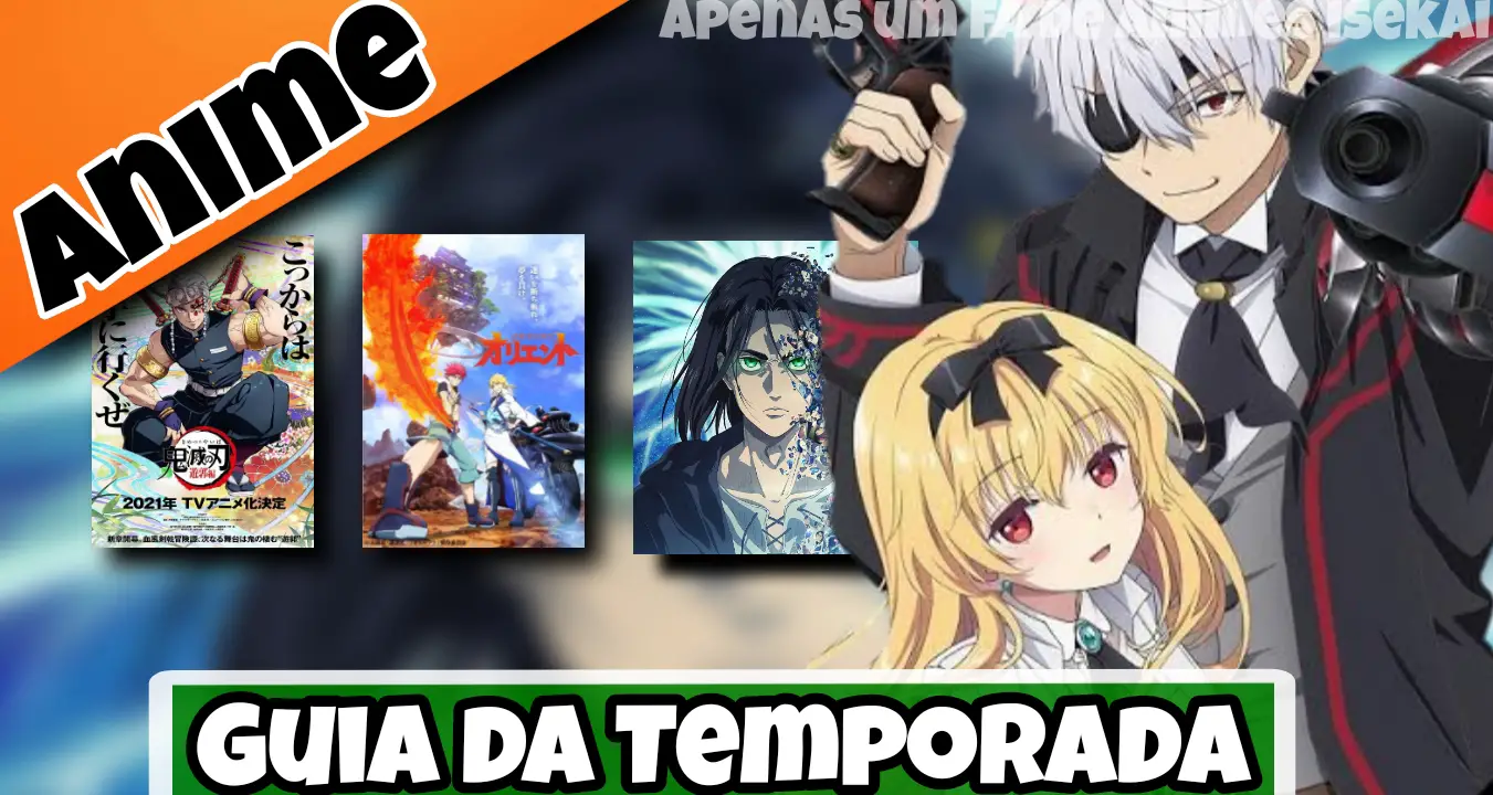 Guia de Animes da temporada de Janeiro de 2022 (Temporada de inverno) — Apenas um fã de animes isekai