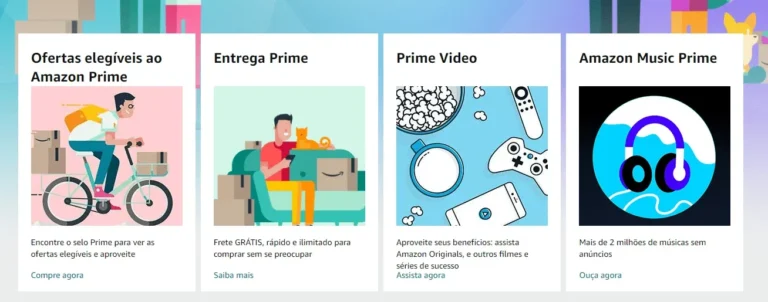 Benefícios Amazon Prime