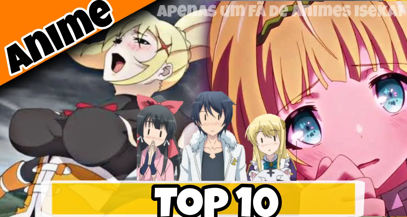 Top 10 — Animes | Apenas um fã de animes isekai
