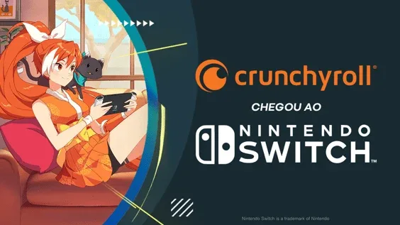Novo App da Crunchyroll Lança Hoje pro Nintendo Switch