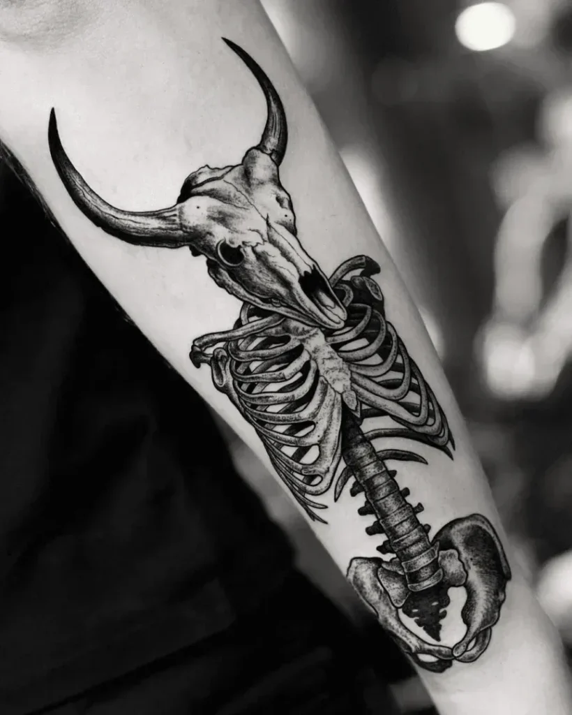 Tatuagem de minotauro