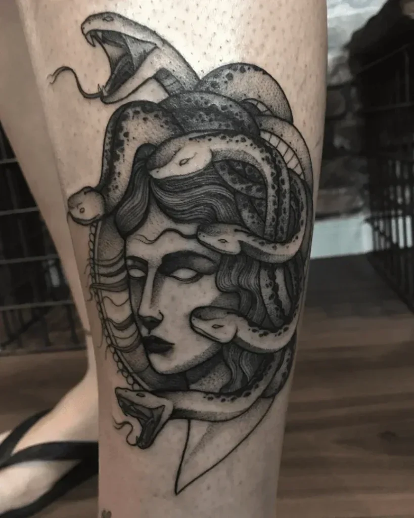 Tatuagem de Medusa