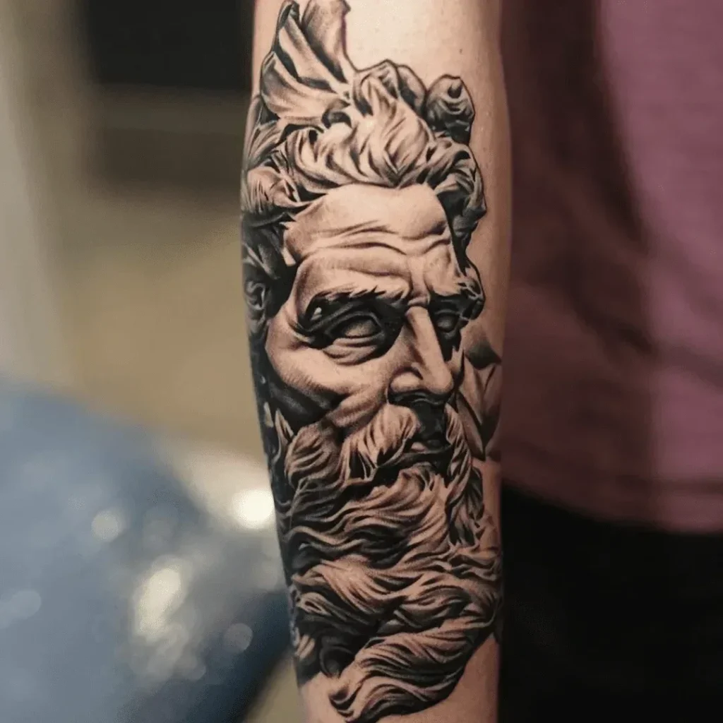 Tatuagem de Poseidon