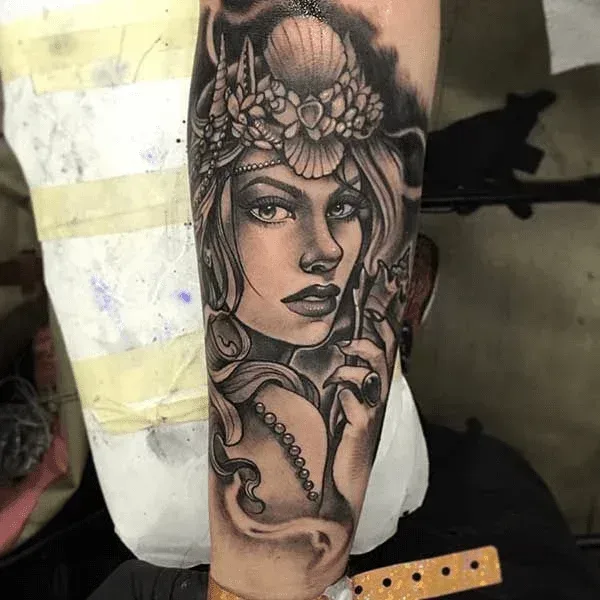 Tatuagem de Afrodite