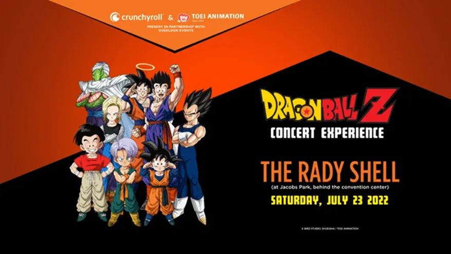 CONCERTO DRAGON BALL Z E FESTA CRUNCHYROLL-HIME