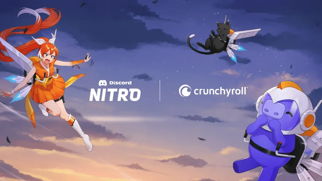 Crunchyroll e Discord oferecem conta vinculada