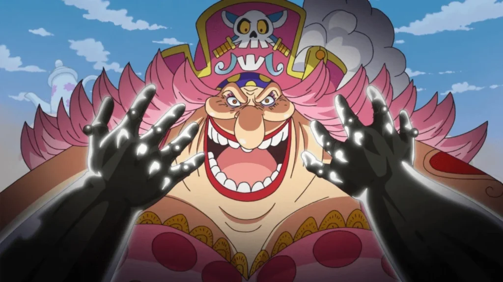 Big Mom usando Haki do Armamento