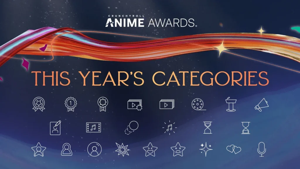 Crunchyroll revela categorias do Anime Awards 2023 Pousada Nerd