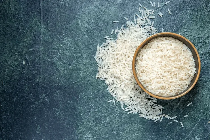 Colocar no pote de arroz