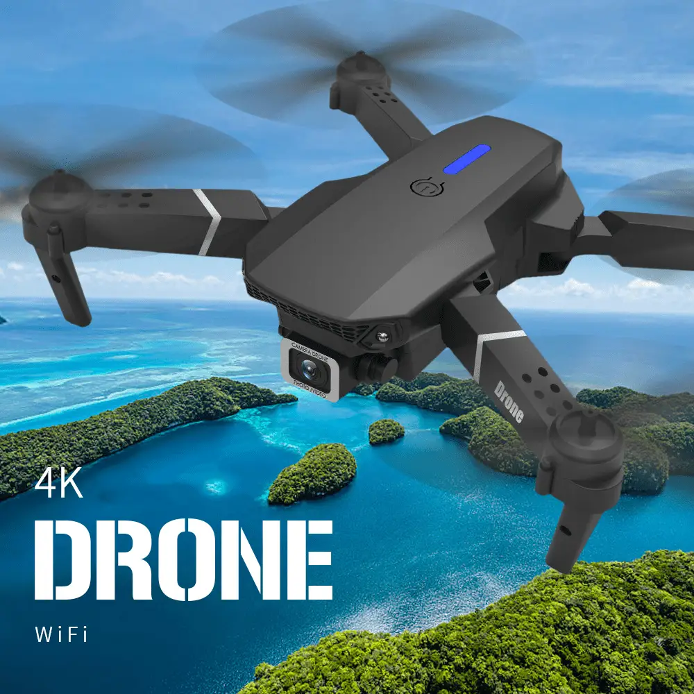 4K RC Quadcopter com câmera drone Wifi Mini drone