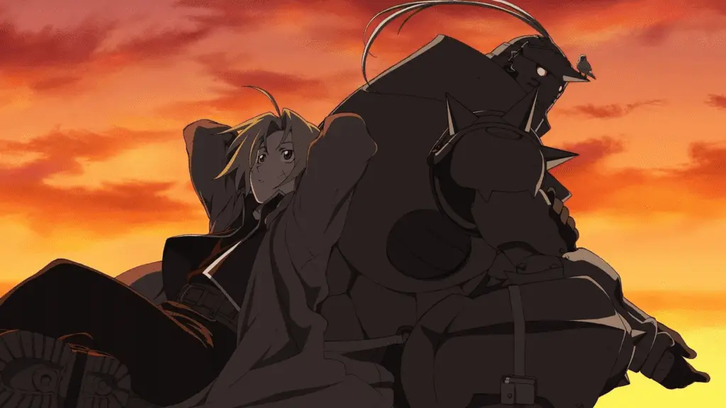 Os irmãos Elric: Edward e Alphonse Elric