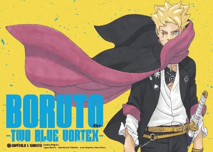 Novo Lançamento: Boruto - Two Blue Vortex agora disponível em Português Oficial pela Manga Plus